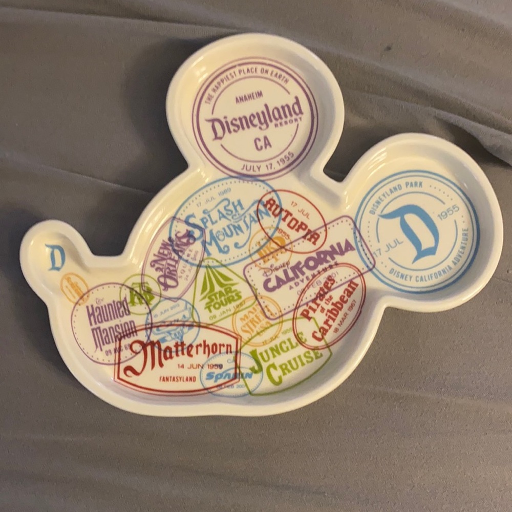 Disneyland authentic trinket dish